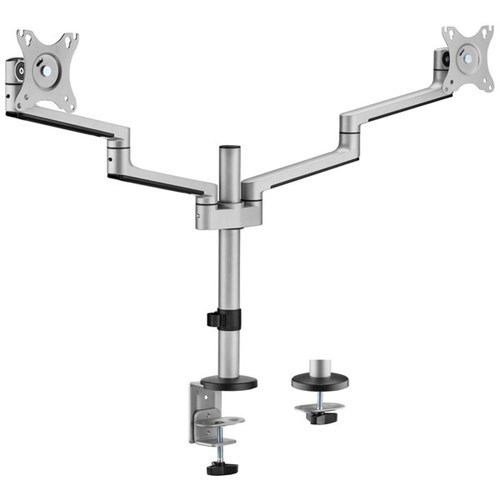 Brateck LDT72-C024 Desk Mount Dual Monitor Arm Premium Aluminium Articulating 17-32 Inch