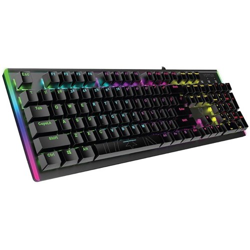 Vertux Comando High Performance RGB Mechanical Gaming Keyboard Black