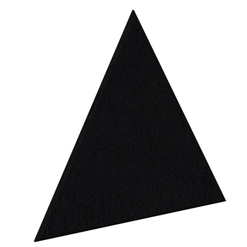 Fiord12 Acoustic Wall Tile Triangle 300x300mm Black