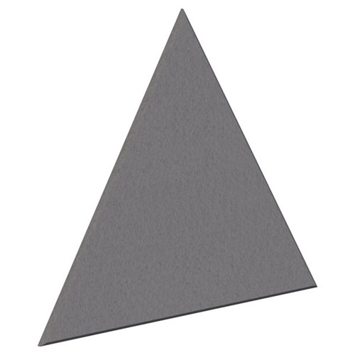 Fiord12 Acoustic Wall Tile Triangle 600x600mm Grey