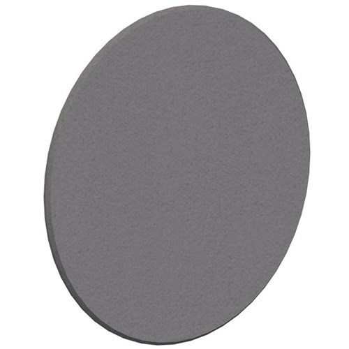 Fiord12 Acoustic Wall Tile Round 400mm Grey