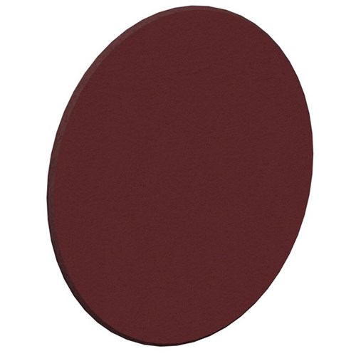 Fiord12 Acoustic Wall Tile Round 600mm Maroon