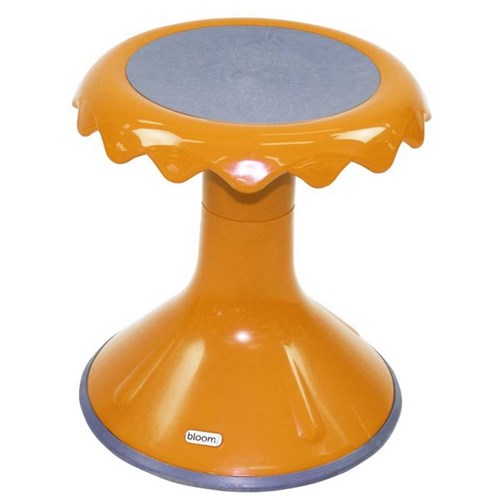 Sylex Bloom Stool 370mm Orange