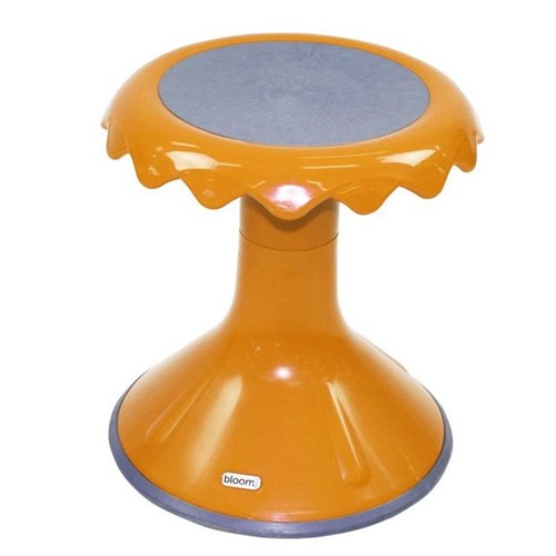 Sylex Bloom Stool 450mm Orange