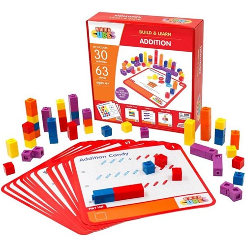 Junior Learning Math Cubes Build & Learn Addition