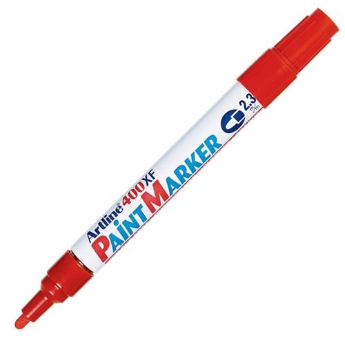 Artline 400XF Red Paint Marker Medium Tip | OfficeMax NZ