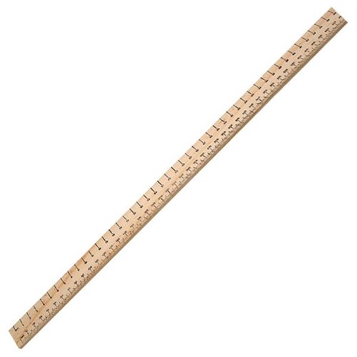 Wooden Ruler 1 Metre