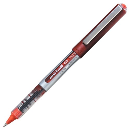 uni-ball Eye UB-150 Red Rollerball Pen 0.5mm Micro Fine Tip