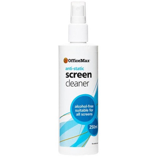OfficeMax Anti-Static Screen Cleaner Spray 250ml