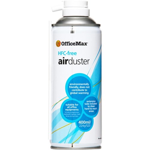 OfficeMax HFC-free Air Duster With Extension Tube 400ml