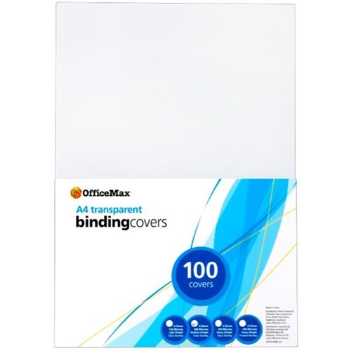 officemax-binding-covers-a4-200-micron-clear-pack-of-100-officemax-nz