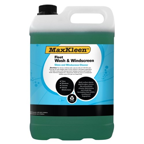 MaxKleen Fleet Wash And Windscreen Cleaner 5L