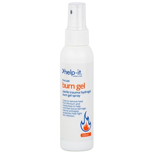 Help-It First Aid Burn Gel Pump Bottle 120ml