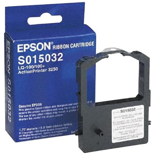 Epson A3597 Black Printer Ribbon C13S015032 / S015032