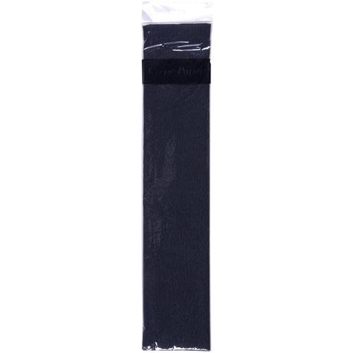 Crepe Paper 500mmx2m Black