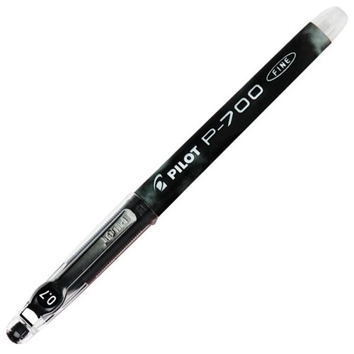 Pilot P700 Black Rollerball Pen 0.7mm Fine Tip