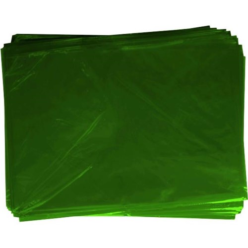OfficeMax Cellophane 750x1000mm Green, Pack of 25