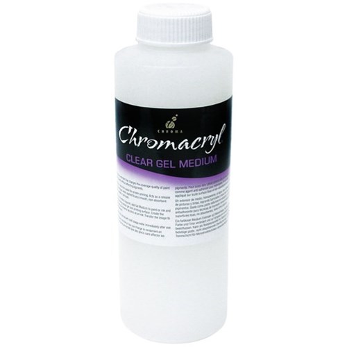 Chromacryl Gel Extender Medium Clear 500ml