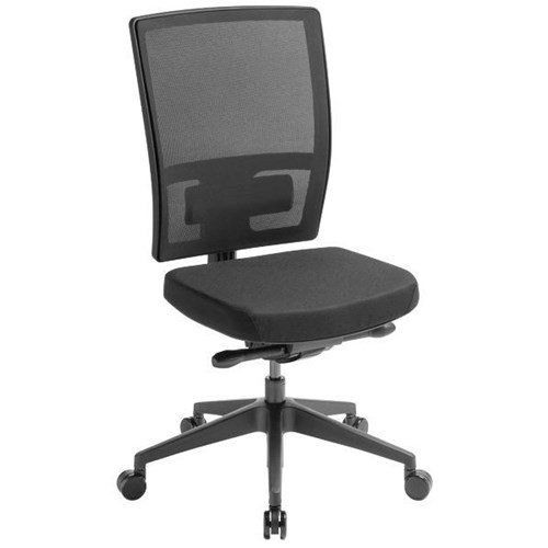 Eden Media Ergo II Task Chair Mesh Back Lumbar Pad Black