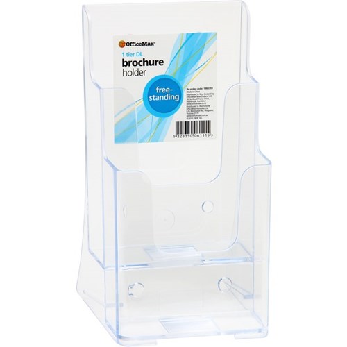 OfficeMax Free Standing/Wall Mountable Brochure Holder DLE 2 Tier