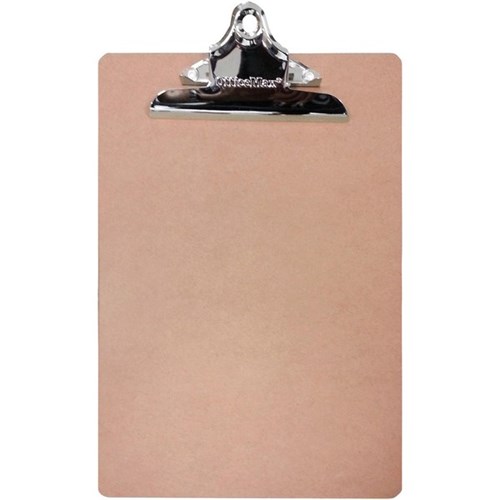 OfficeMax Hardboard Clipboard Metal Clip A5