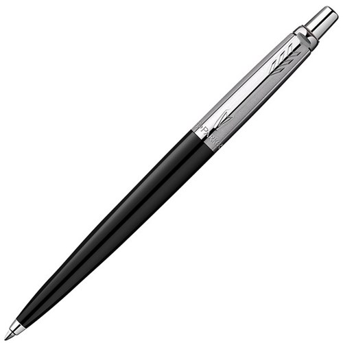 Parker Black Jotter Original Ballpoint Pen 1.0mm Medium Tip Black Barrel