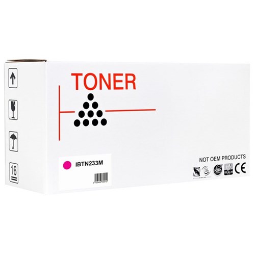 Icon Laser Toner Cartridge Compatible TN233M Magenta