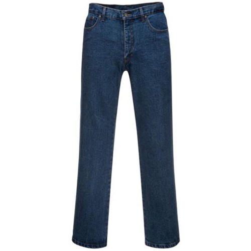 Portwest Jeans 470g Blue Denim Size 97R | OfficeMax NZ