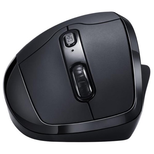 Newtral 3 Right Hand Ergonomic Wireless Mouse Large Black