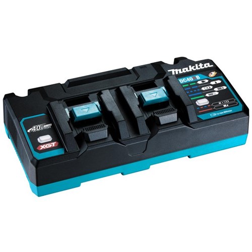 Makita XGT Rapid Battery Charger 40V Max Dual Port