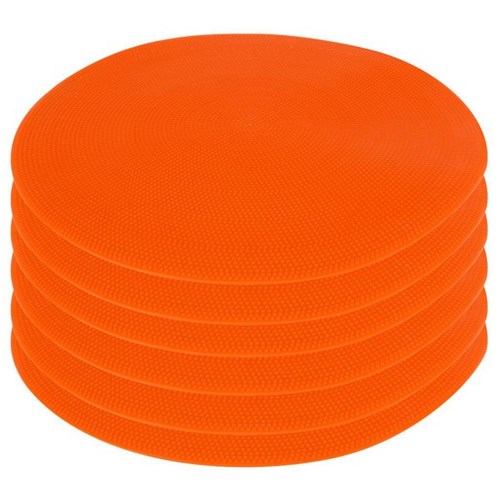 Sport Spot Markers 250mm Orange, Set of 6