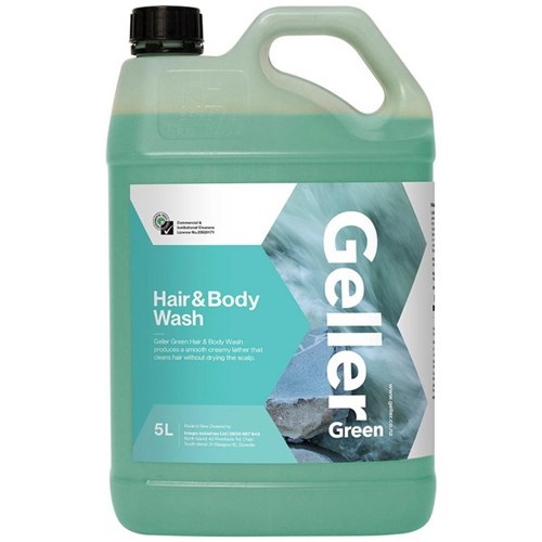 Geller Green Hair & Body Wash 5L