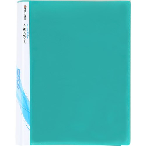 OfficeMax A4 Display Book Insert Cover 40 Pocket Green