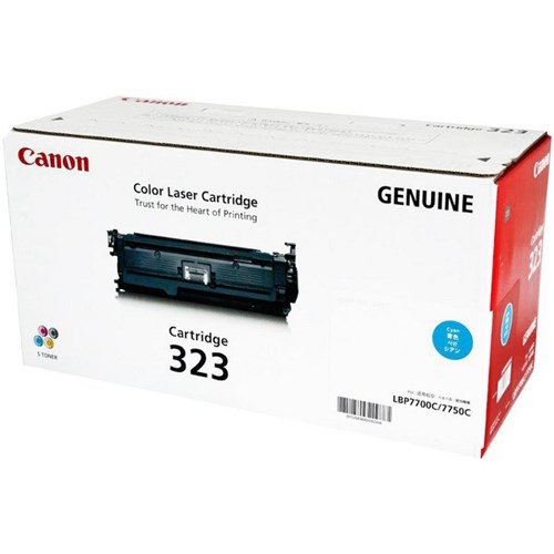 Canon CART323C Cyan Laser Toner Cartridge