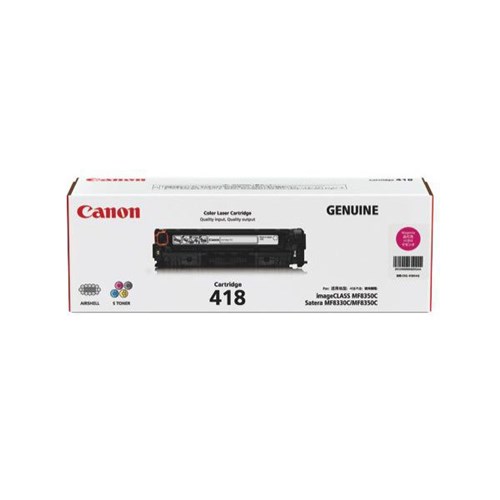 Canon CART418M Magenta Laser Toner Cartridge