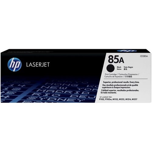 HP 85A Black Laser Toner Cartridge CE285A