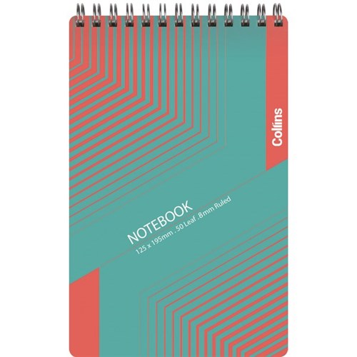 Collins Shorthand Notebook Top Opening Spiral Bound 100 Pages