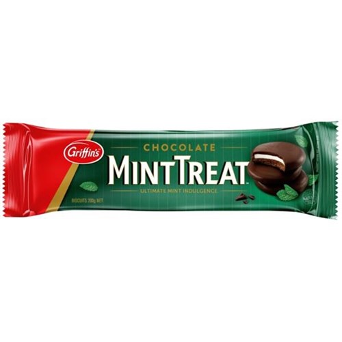 Griffin's Mint Sensations Chocolate Treat Biscuits 200g | OfficeMax NZ