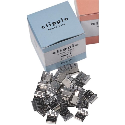 Clippie Paper Clips Small, Box of 100