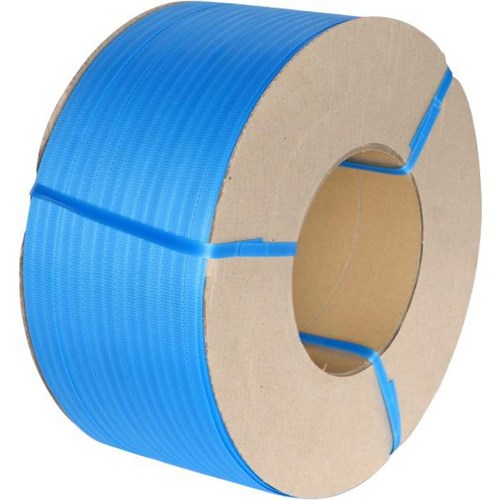 Premium Plastic Machine Strapping 12mm x 3000m Blue