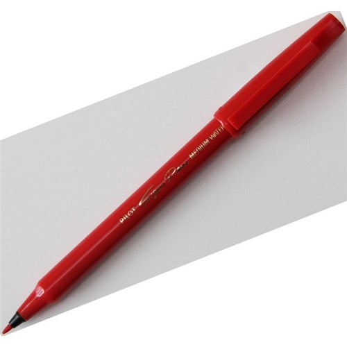 Pilot Sign Red Fibre Pen 0.6mm Medium Tip