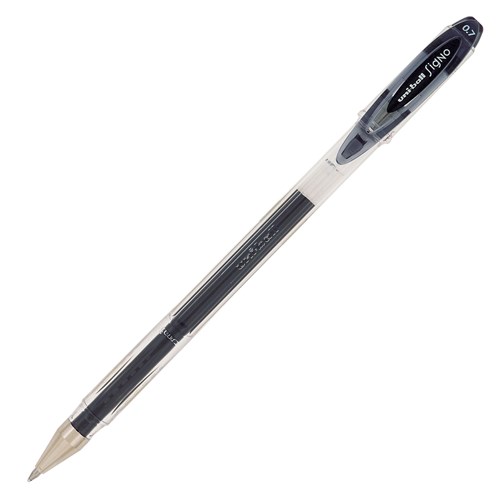 uni-ball Signo UM-120  Black Rollerball Pen 0.7mm Fine Tip