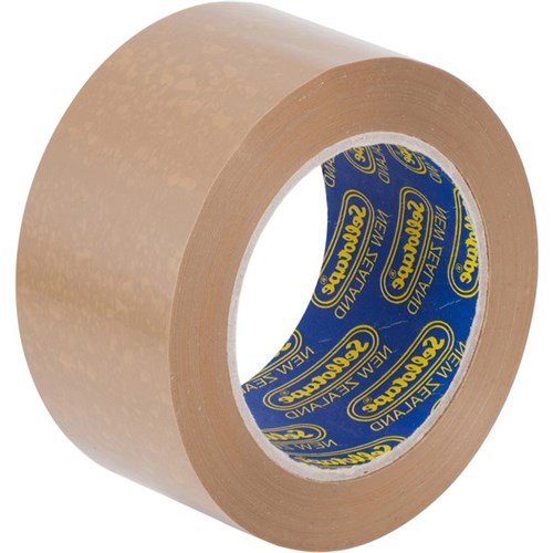 Sellotape 1553 Packaging Tape Low Noise 48mm x 100m Brown