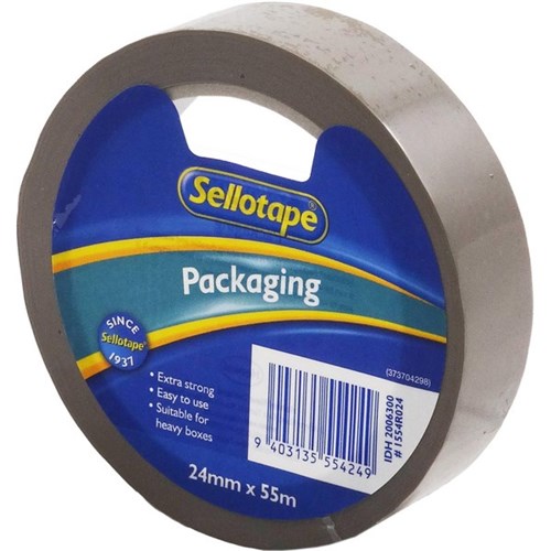 Sellotape 1554 Packaging Tape 24mm x 55m Brown