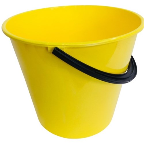 Round Plastic Bucket 8 Litre Assorted Colours | OfficeMax NZ