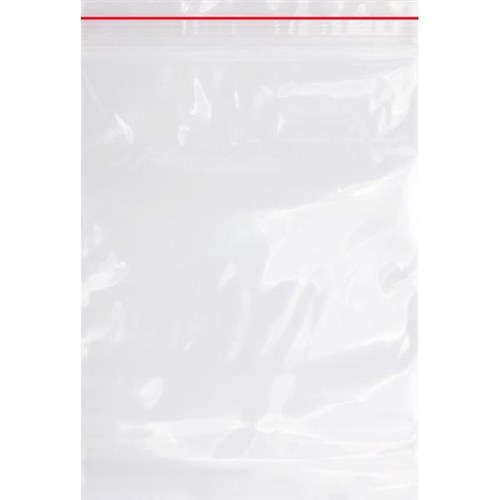 Heavy Duty Resealable Plastic Bags 230x305mm, Pack of 50