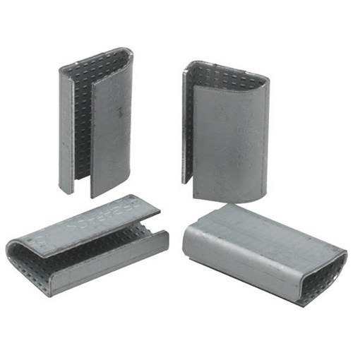 Steel Strapping Seals For Polyester Serrate Strapping 16mm, Pack of 1000
