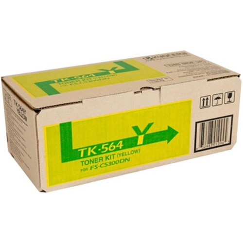 Kyocera TK-564Y Yellow Laser Toner Cartridge