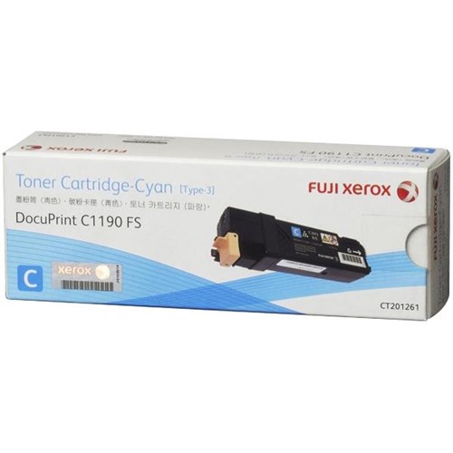 Fuji Xerox CT201261 Cyan Laser Toner Cartridge