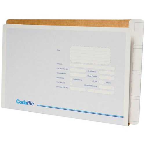 Codafile Standard Pocket File 156205 35mm Capacity
